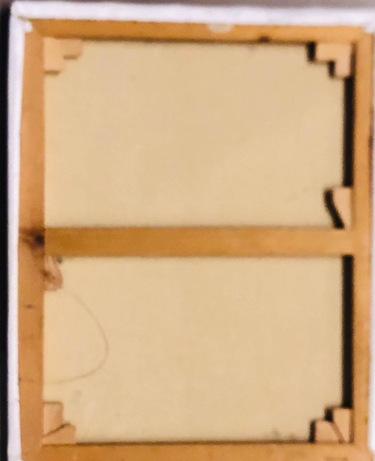 Oil on canvas, countryside landscape