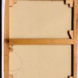 Oil on canvas, countryside landscape