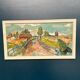 Original Swedish Oil On Panel – “Landscape” By Sture Haglundh – Signed – Vintage & Framed – 70 × 37.5 Cm (27.6" × 14.8")
