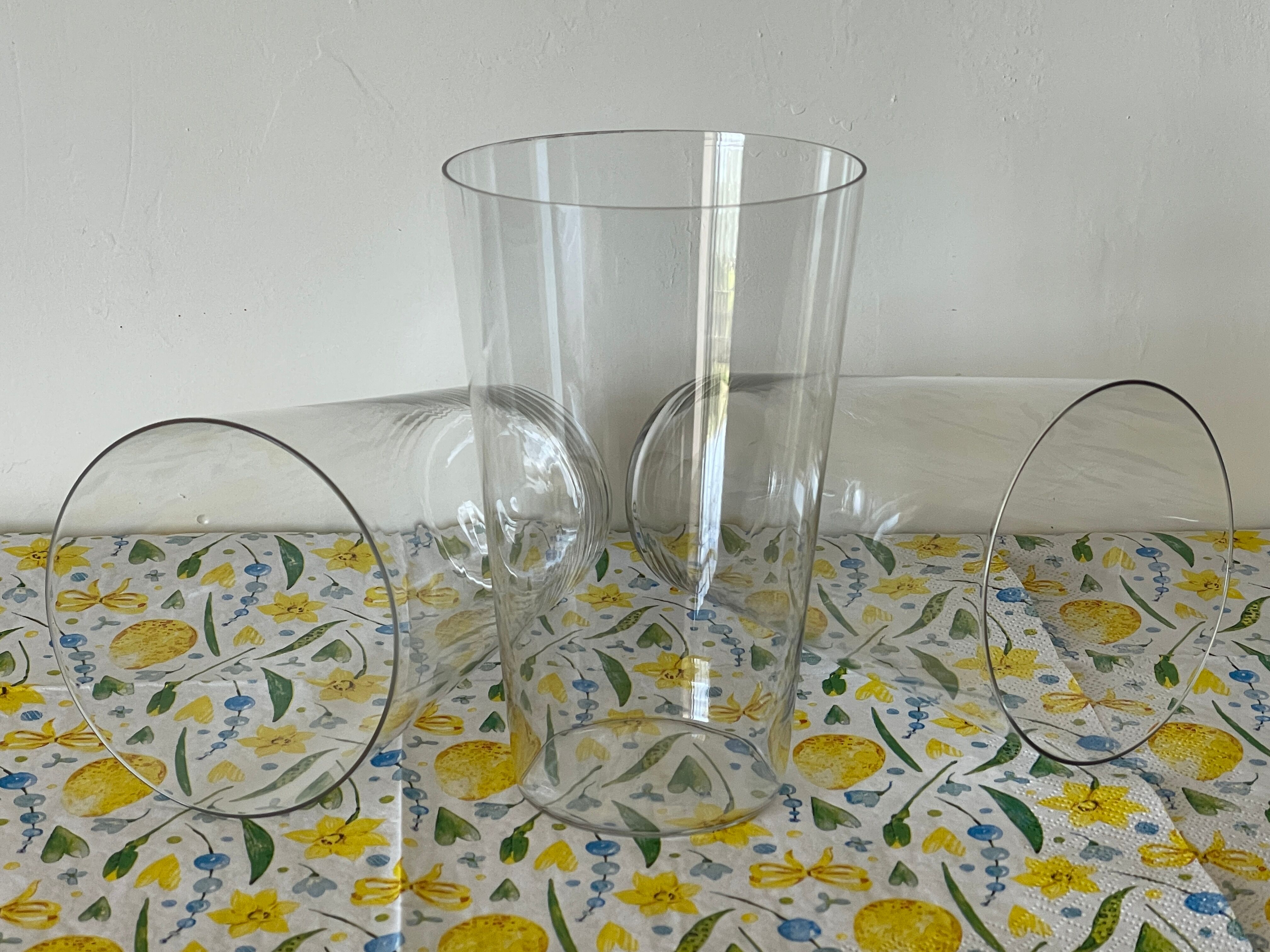Old orangeade glasses, Baccarat crystal