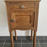 Bedside table - Louis XVI style - Solid oak