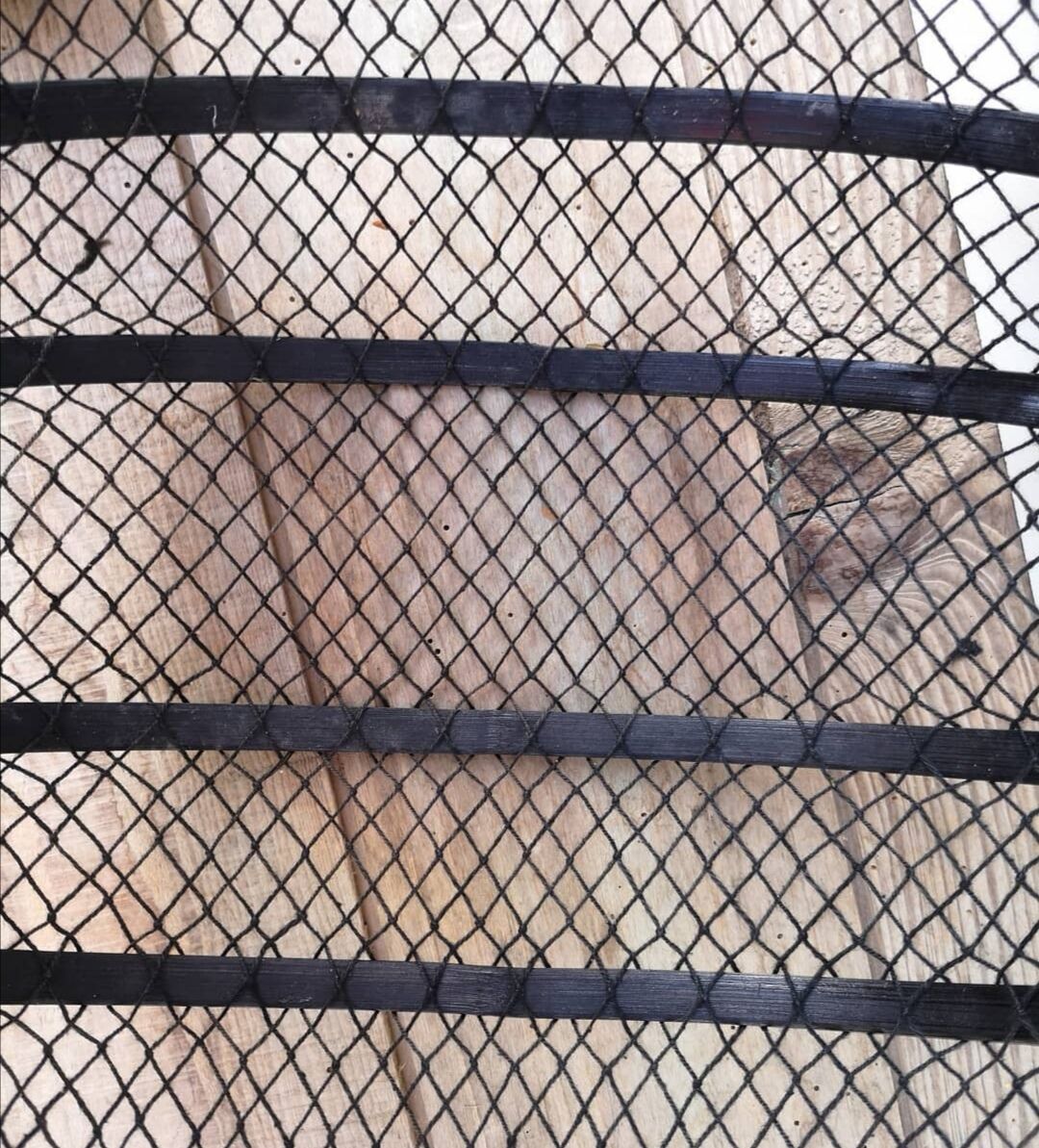 Vintage bamboo basket