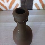 Terracotta bottle vase
