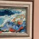 Oil on panel original Swedish - "Landscape" by Greta Liljeblad - Signed - vintage and framed - 30 × 22 cm (11.8" × 8.7")