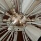 Snowflake wall or ceiling lamp by Emil Stejnar for Rupert Nikoll