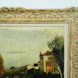 L Neillot - Oil on canvas “The Seine at Meudon”