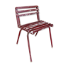 Wood chair bordeaux