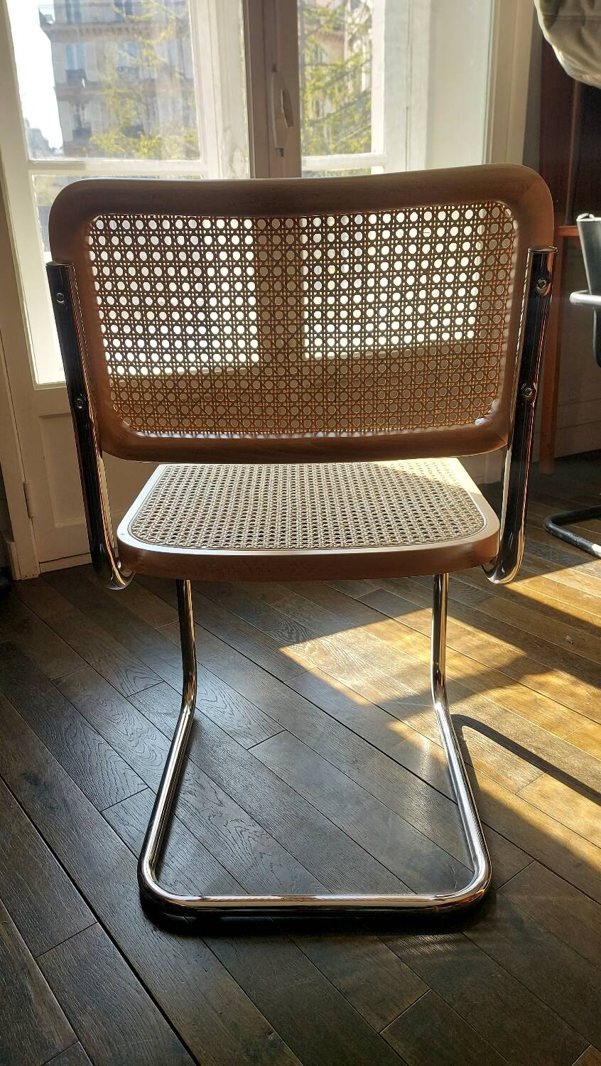 Vintage Cesca B32 chair by Marcel Breuer - Made in Italy