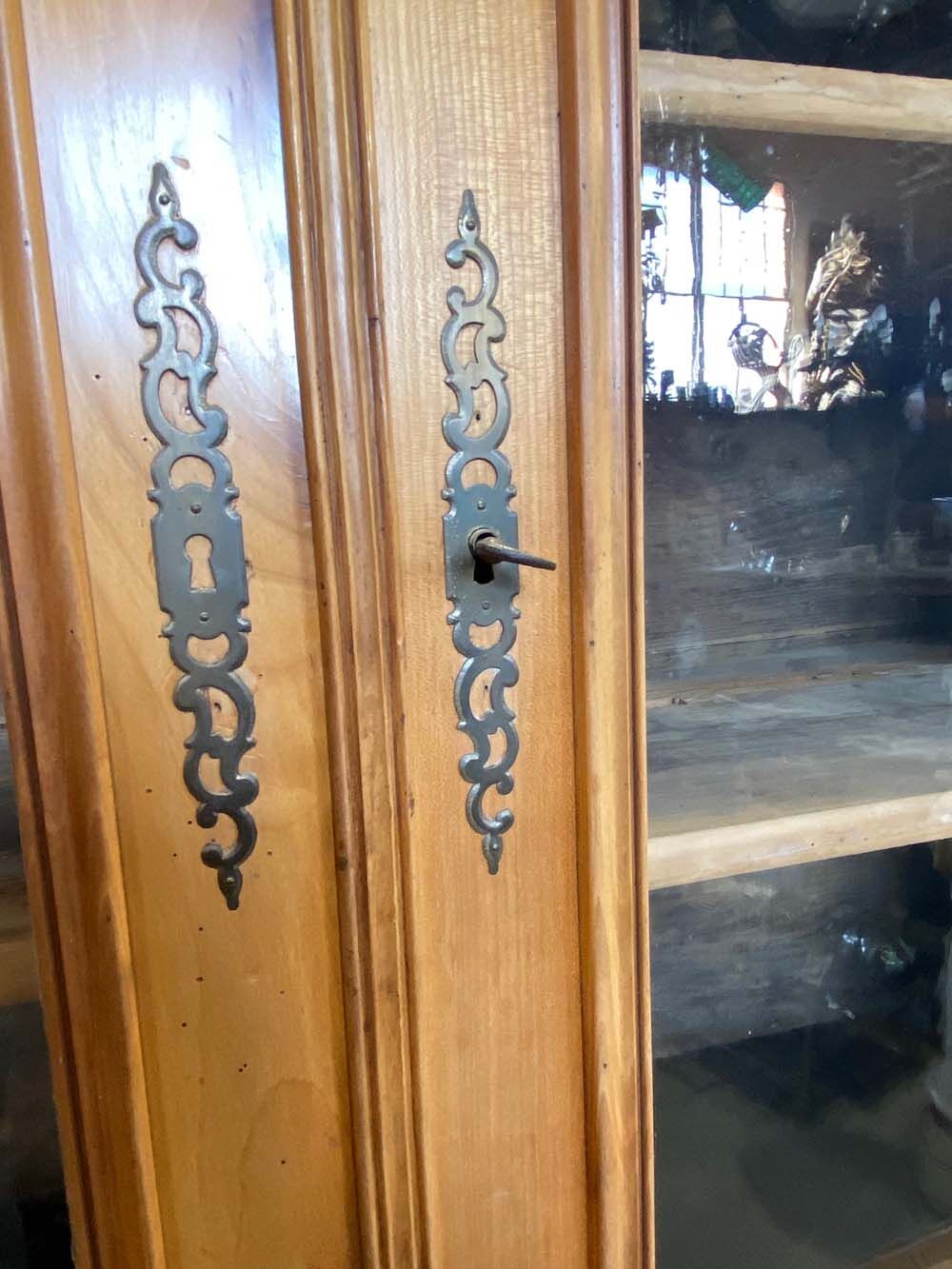 Buffet deux corps, merisier