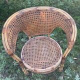Rattan garden furniture
