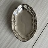 Shiny metal dish