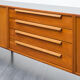 Enfilade années 60, teck, restauré, 300cm