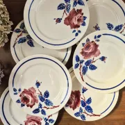 Vintage Luneville plates