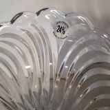 Crystal vase flared shape