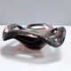 Vintage Brown Murano Glass Ashtray / Catchall by Fratelli Toso with Murrines