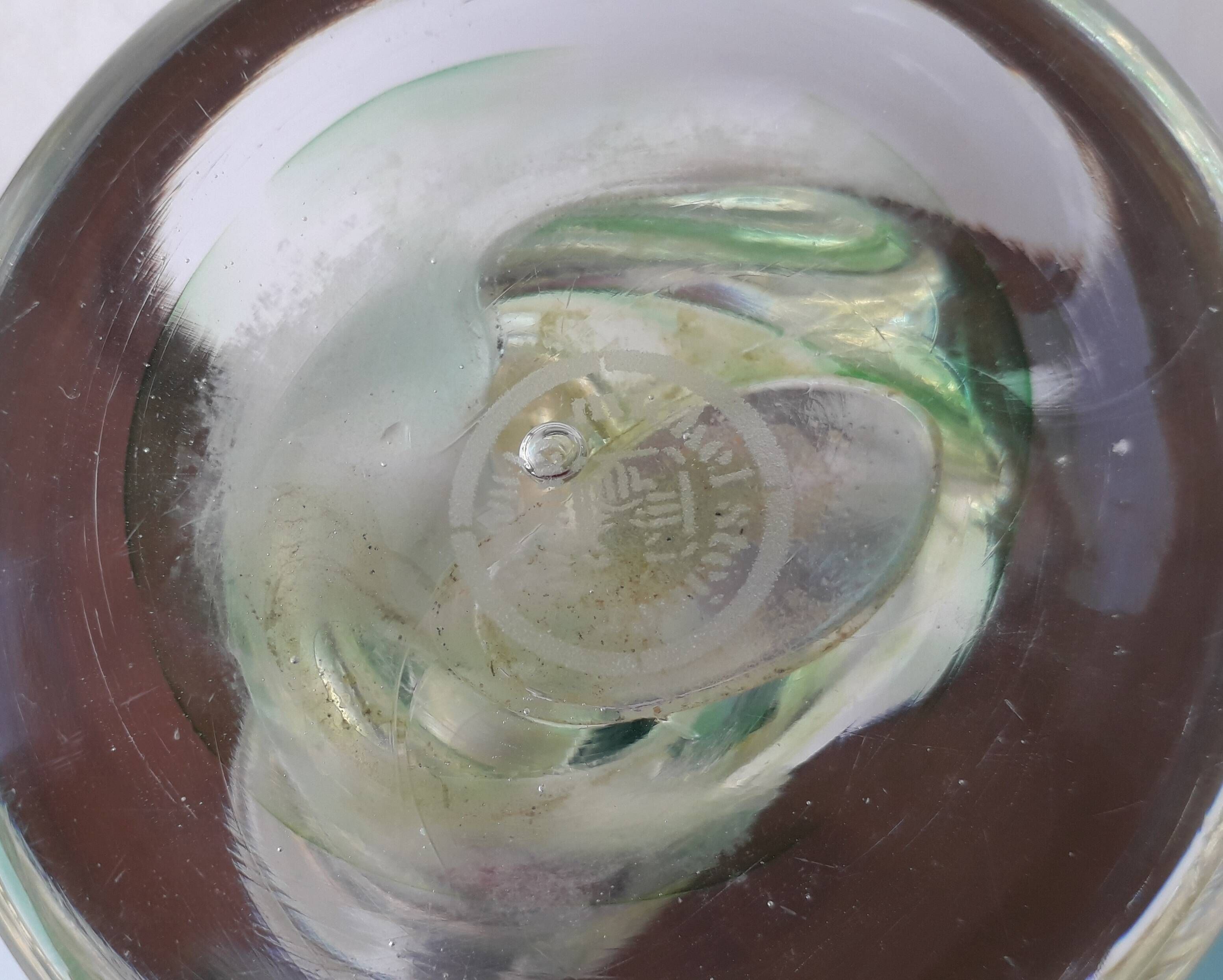 Vase en verre soufflé Steiner