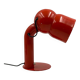 Elio Martinelli, mod. 2135 Robot red table lamp, Martinelli Luce Italy 1966