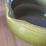 4 small pans, glazed earthenware casseroles