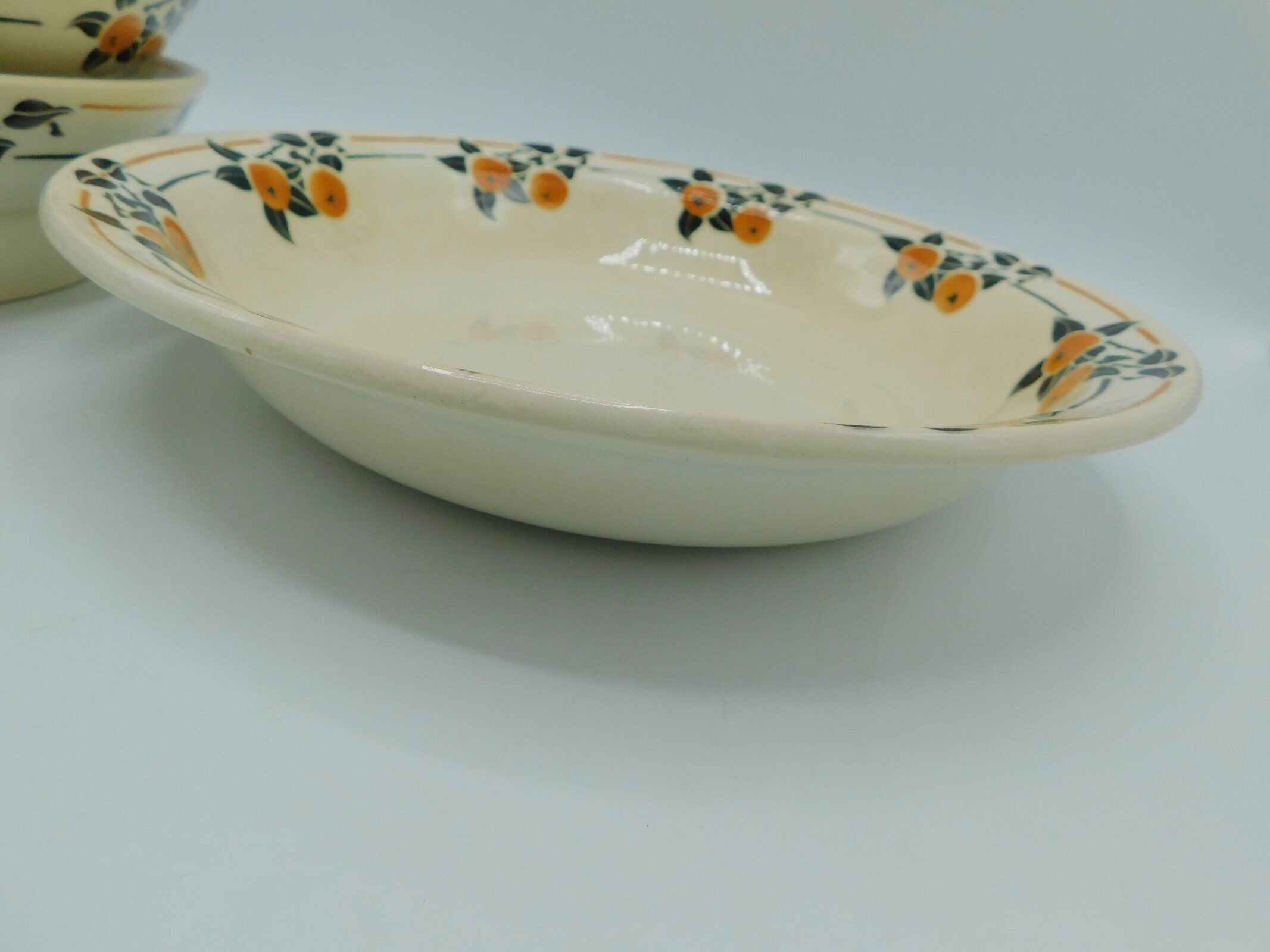 3 serving dishes - Badonviller - Madeleine
