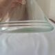 Carafe de chimie / vase en verre soufflé