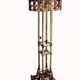 Rattan Wicker Floor lamp, around 1900