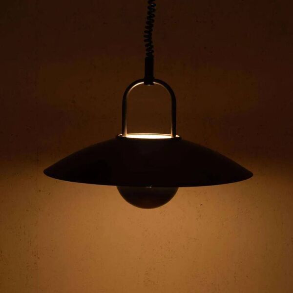 Suspension postmoderne minimaliste années 80, suspension ajustable