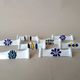8 vintage artisanal ceramic terracotta knife holders