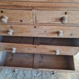 Old English style chest of drawers