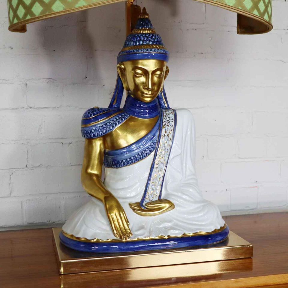 Italian lamp by Societa Porcellane Artistiche Firenze, 1970's.