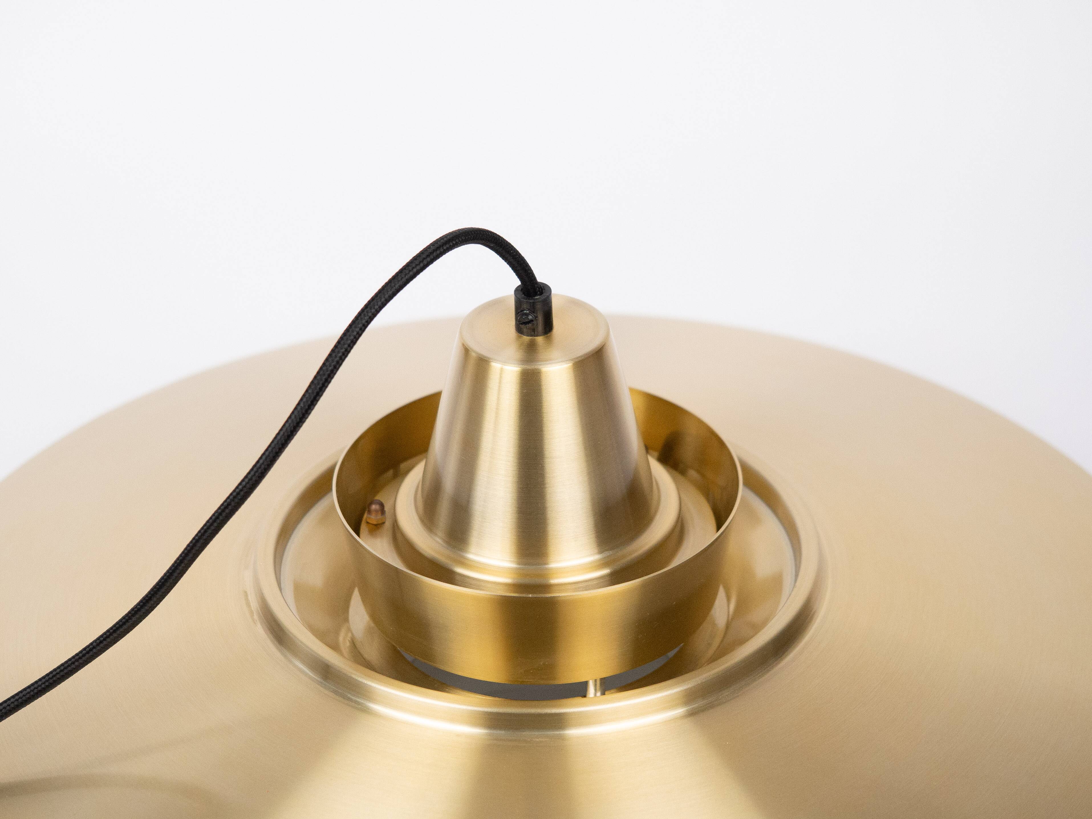 Danish vintage pendant lamp Superlight by David Mogensen, 1980s