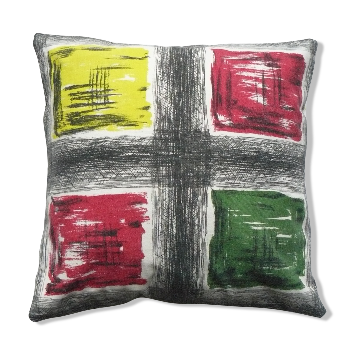 40 cm x 40 cm Cushion cover fabric 50s vintage