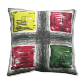 40 cm x 40 cm Cushion cover fabric 50s vintage
