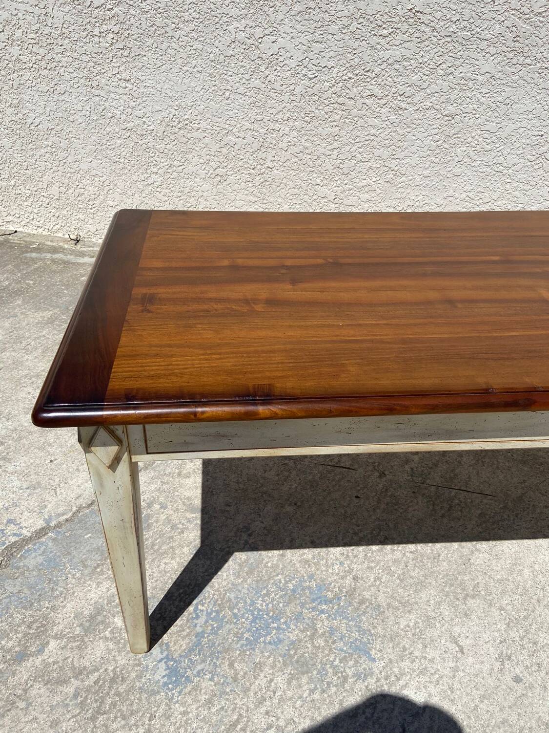 Large wooden table