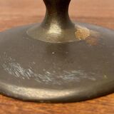 Porte-bougies en métal du milieu du siècle, années 1960, lot de 2