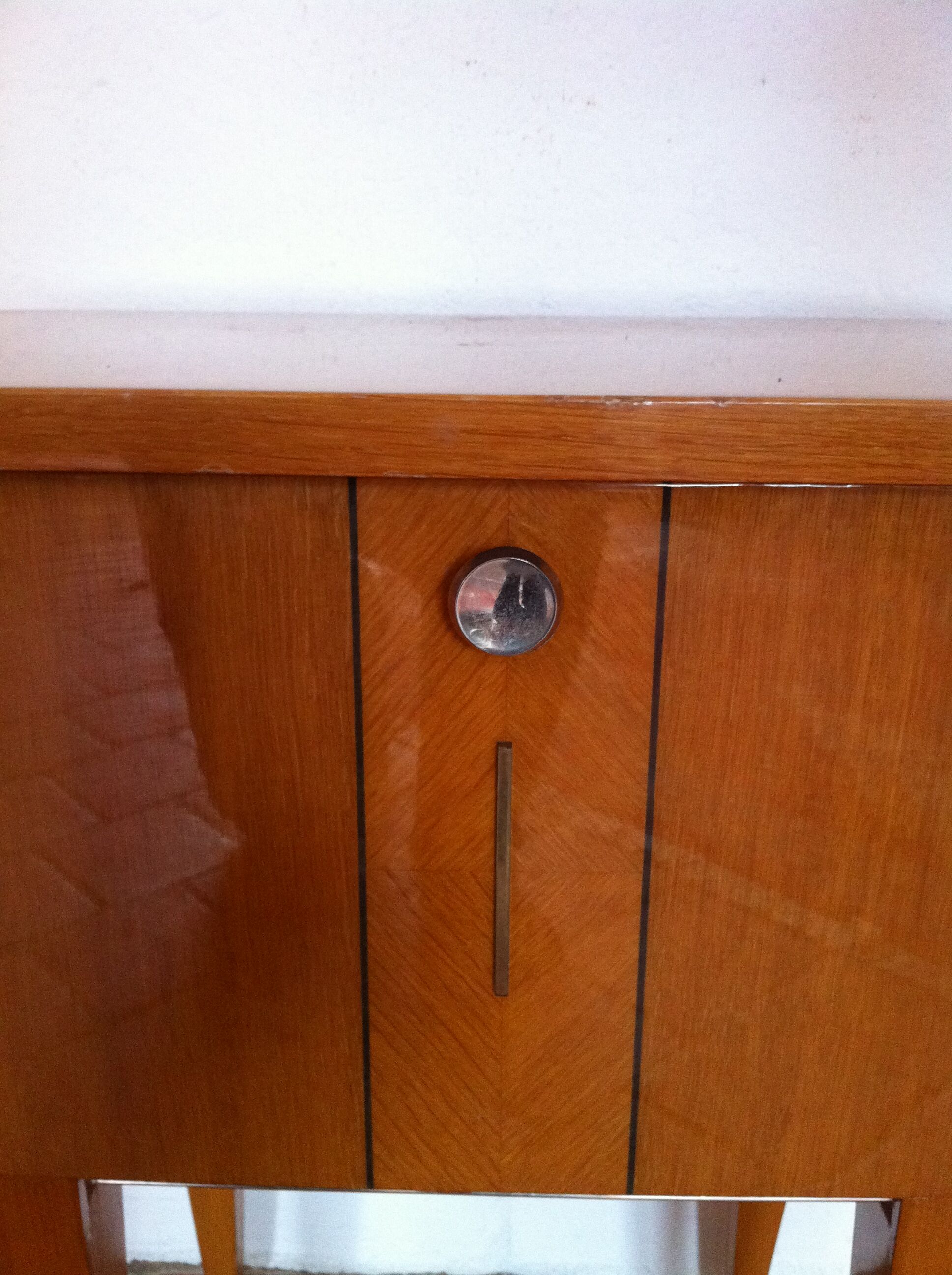 Pair of vintage bedside table