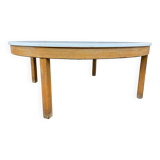 Table basse vintage 1970 french coffee table Mid-Century