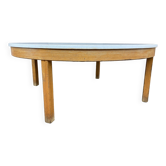 Table basse vintage 1970 french coffee table Mid-Century