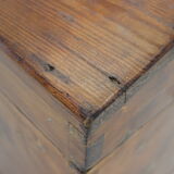 Antique wooden chest czechoslovakia
