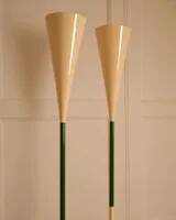 Diabolo floor lamp pair