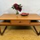 Vintage Parker Knoll Burlington Coffee Table | 1970s | Mid-Century Teak | S