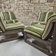 Set of 4 armchairs 1960/1970