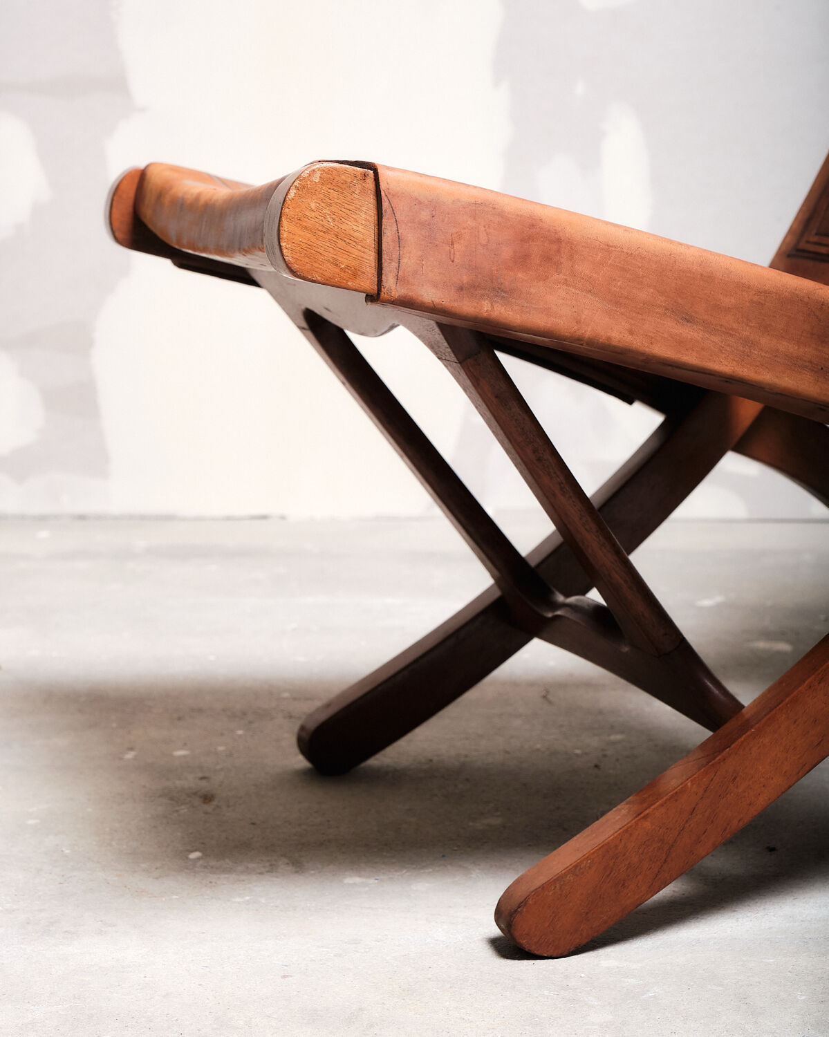 Set of 4 Angel’s Pazmino folding chairs, 1960’s