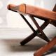 Set of 4 Angel’s Pazmino folding chairs, 1960’s