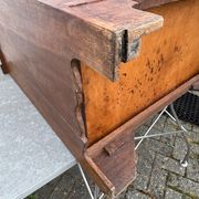 Commode en bois de burl vintage