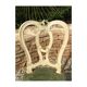 Pair of Louis XV style lay chairs