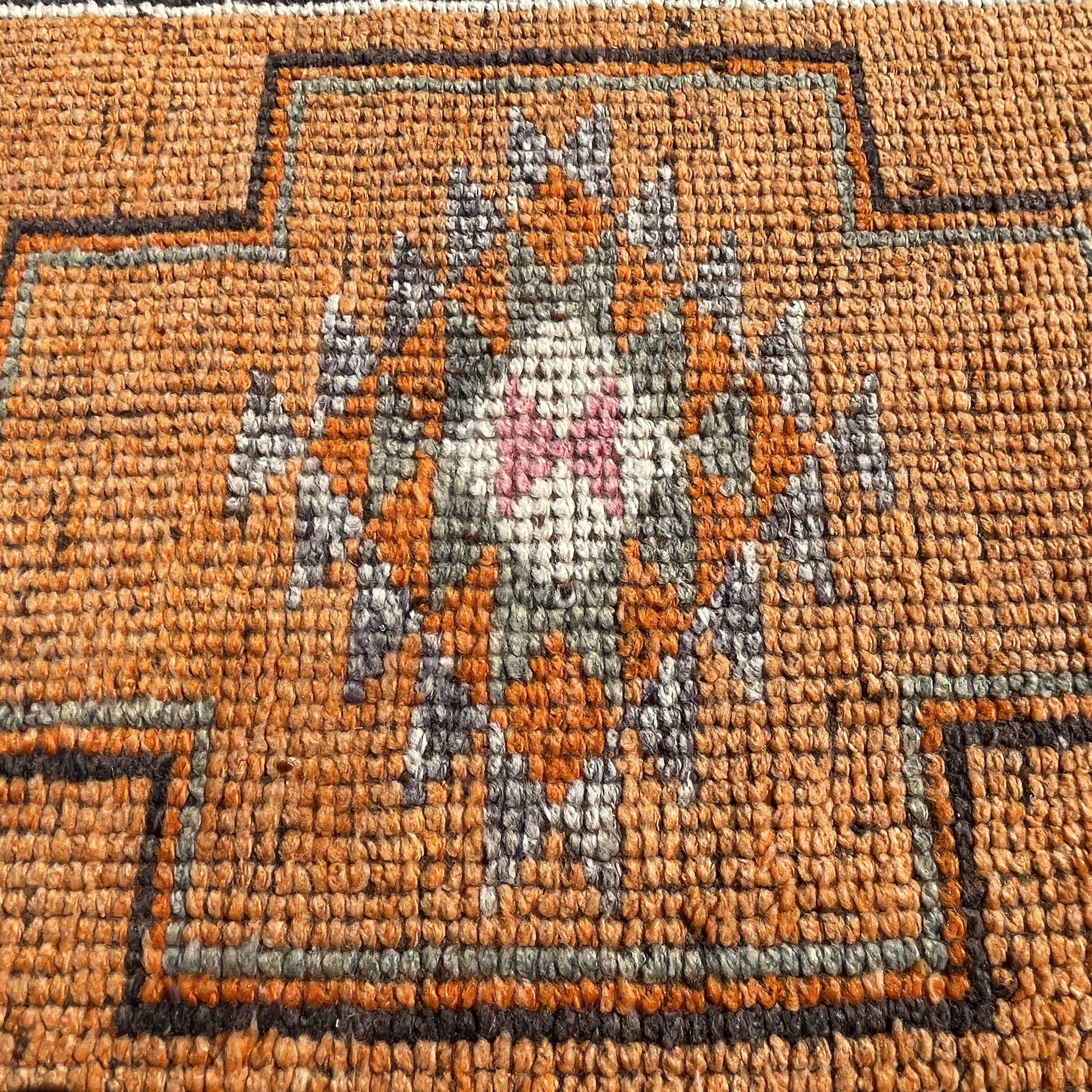 Traditional vintage kurdish herki rug 160 x 87 cm