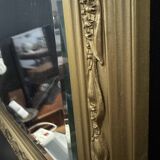 Golden framed mirror – medium size