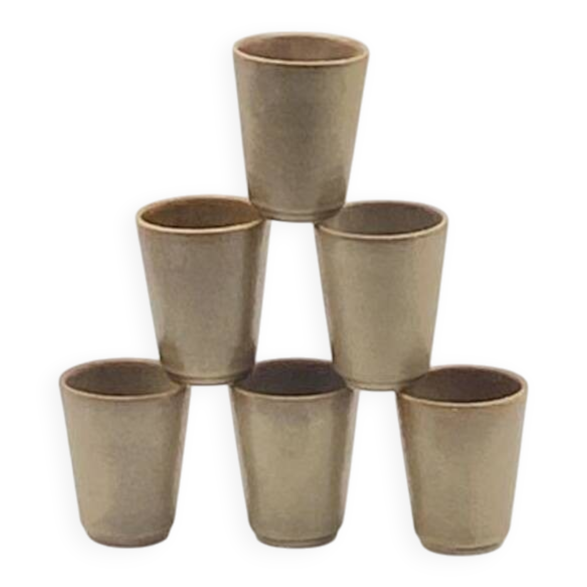 Digoin ceramic glass/tumbler / vintage