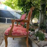 Pair of pink armchairs