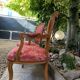 Pair of pink armchairs
